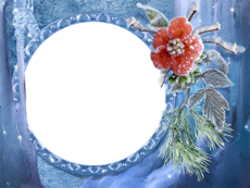 Bilderrahmen : Winterpaket