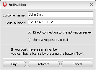 Activation Wizard