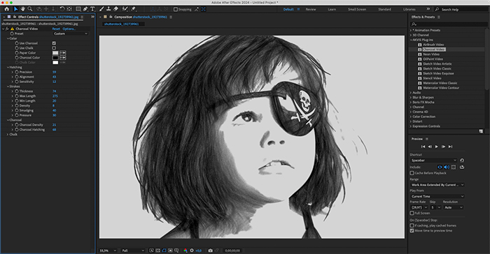 AKVIS Charcoal Video