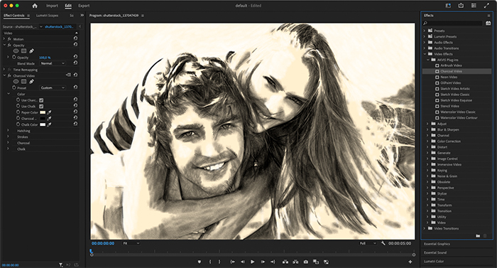 AKVIS Charcoal Video