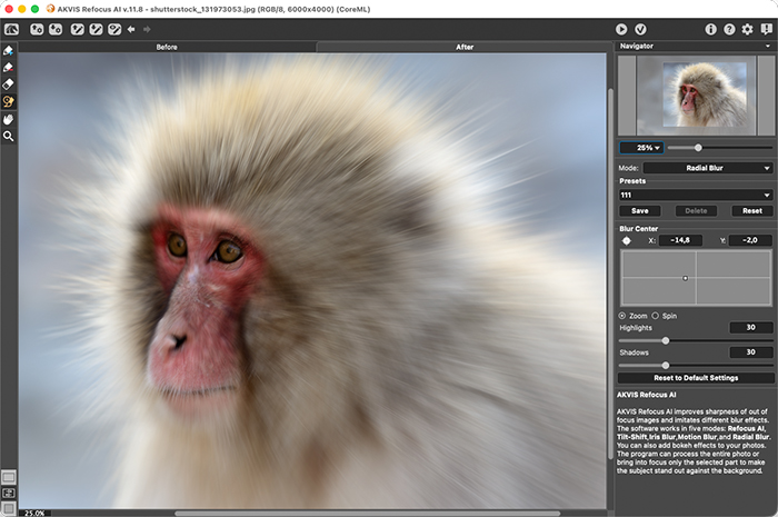 AKVIS Refocus AI