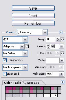 Save for Web