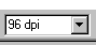 Resolution of the bitmap effect